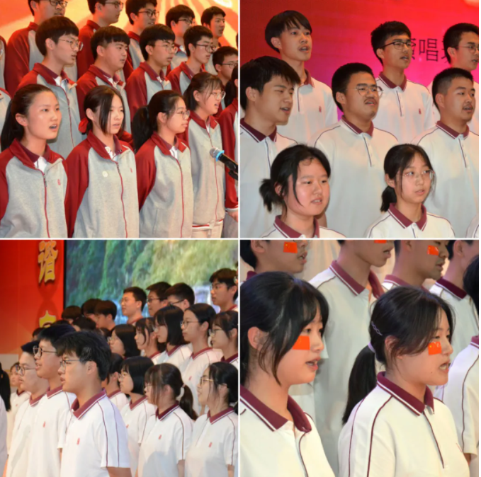崇真中学建党100周年主题活动之红歌会